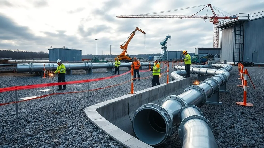 Gas & Oil Pipe Ducting & Installation in Swanley